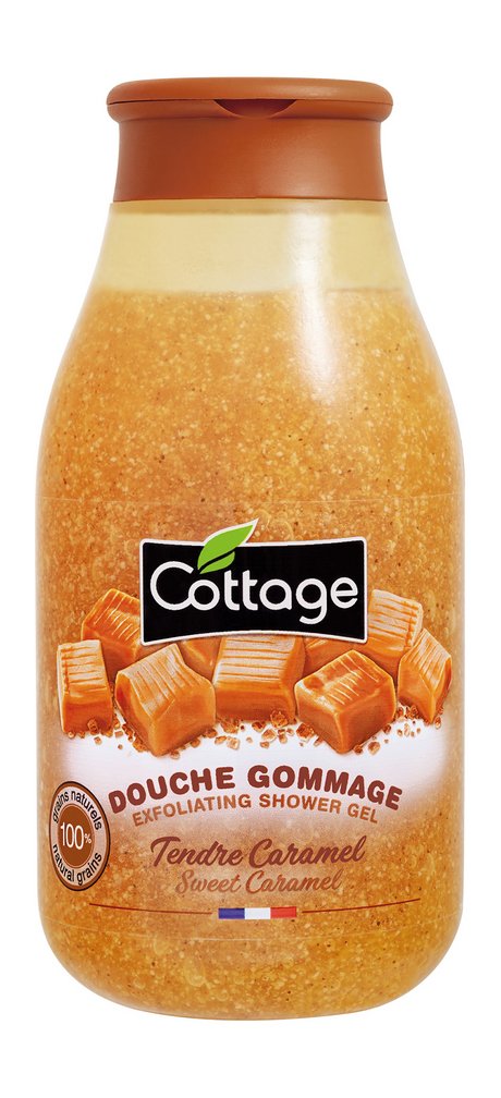 Cottage Exfoliating Shower Gel Caramel