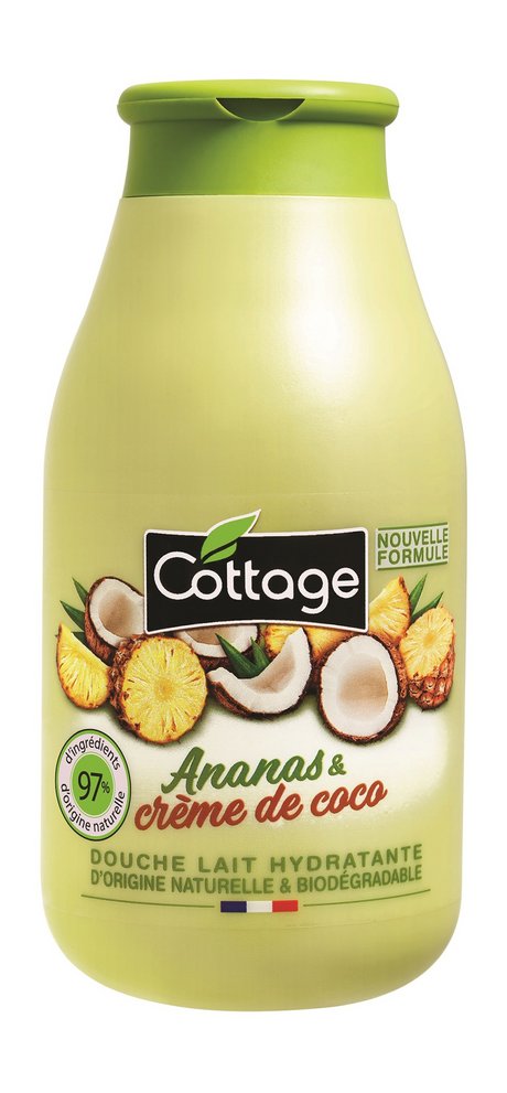 Cottage Moisturizing Shower Milk - Pineapple & Coconut cream