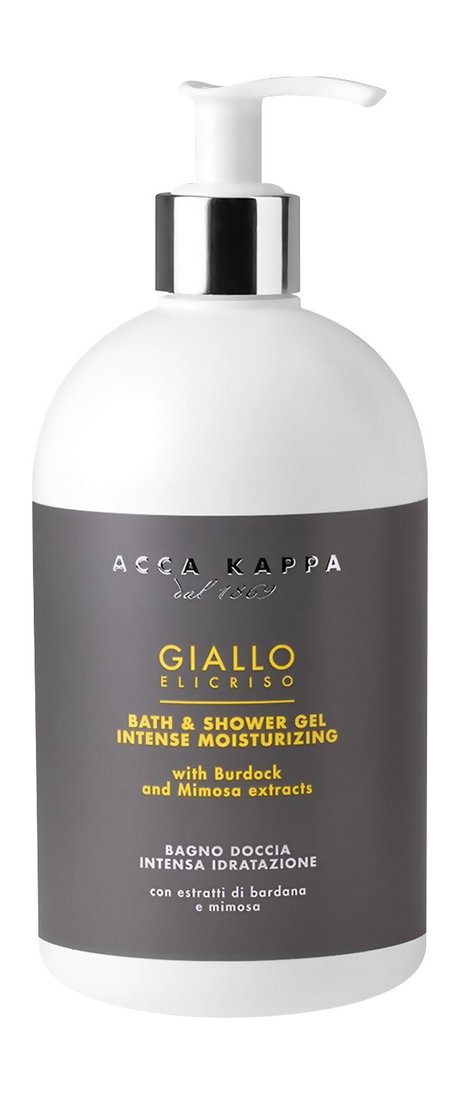 Acca Kappa Giallo Elicriso Intense Moisturizing Bath & Shower Gel
