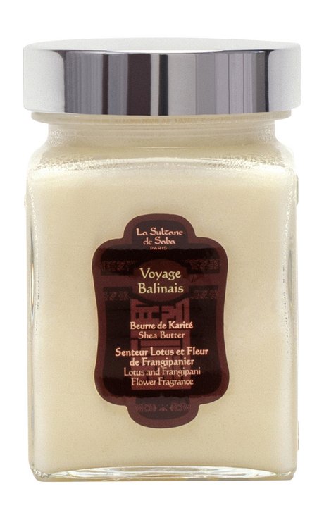 La Sultane de Saba Voyage Balinais Lotus and Frangipani Flower Shea Butter