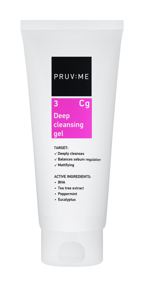 Pruv:Me Cg 3 Deep Cleansing Gel — цена и наличие Pruv:Me Cg 3 Deep Cleansing Gel