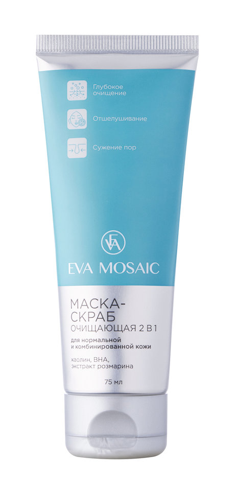 Eva Mosaic Маска-скраб очищающая 2 в 1