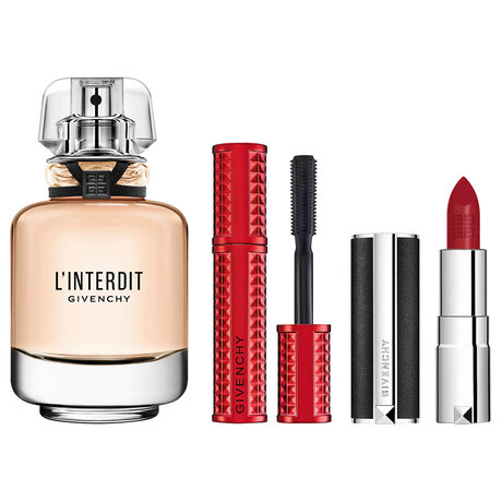 Givenchy L'interdit & Volume Disturbia & Le Rouge Set