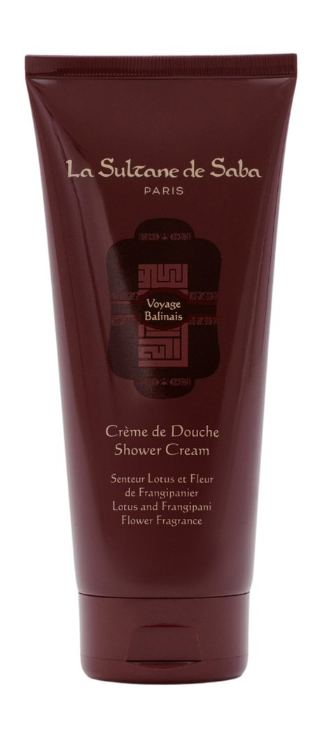 La Sultane de Saba Voyage Balinais Lotus and Frangipani Flower Shower Cream
