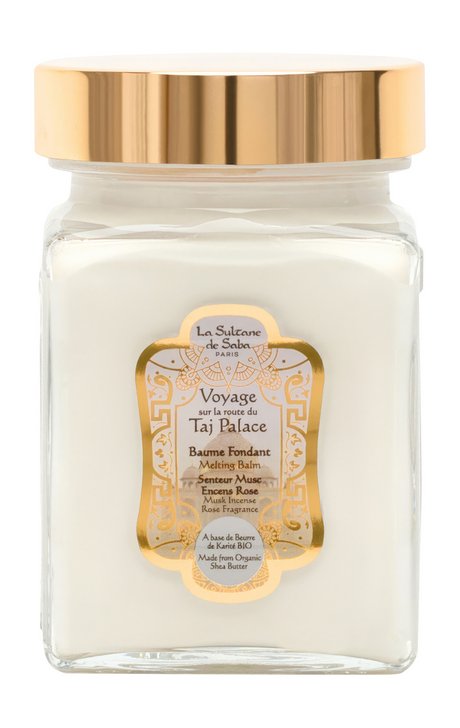 La Sultane de Saba Voyage sur la Route du Taj Palace Musk Incense Rose Melting Balm