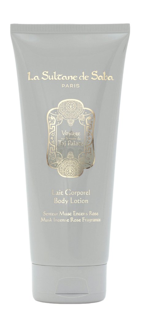 La Sultane de Saba Voyage sur la Route du Taj Palace Musk Incense Rose Body Lotion