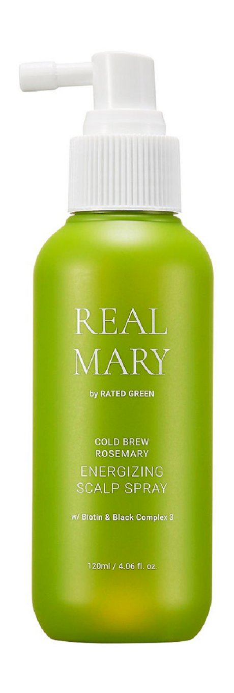 Rated Green Real Mary Cold Brewed Rosemary Energizing Scalp Spray