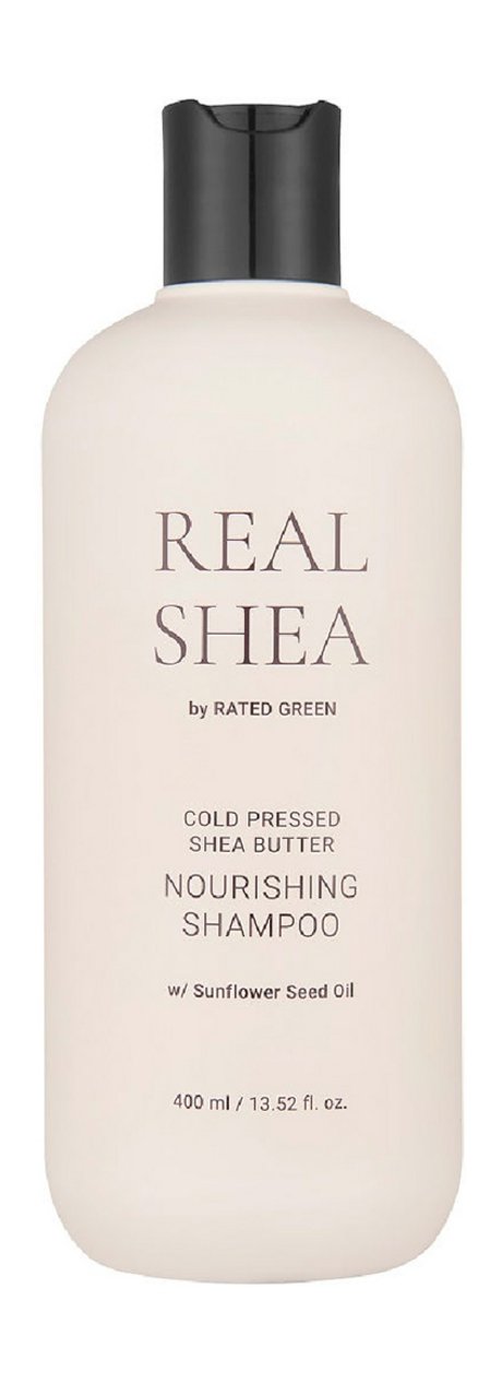 Rated Green Real Shea Cold Pressed Shea Butter Nourishing Shampoo