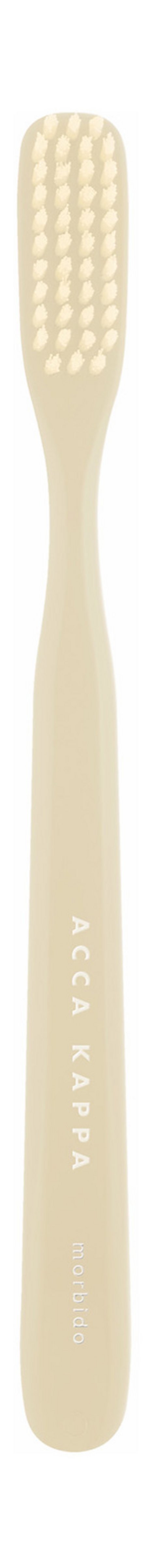 Acca Kappa Vintage Collection Soft Neylon Toothbrush Ivory White