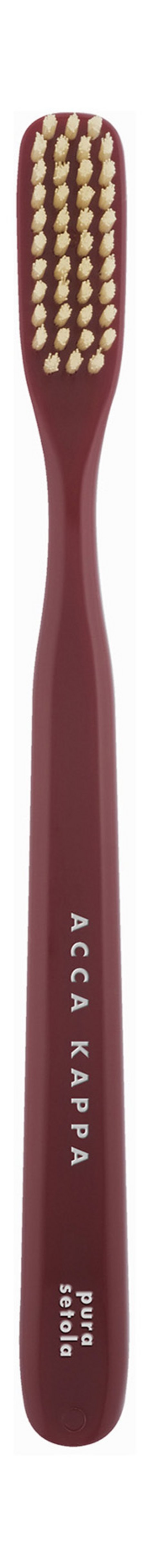 Acca Kappa Vintage Collection Medium Toothbrush Venetian Red