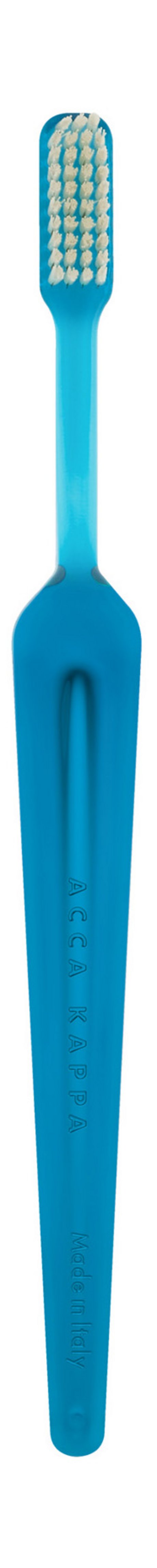 Acca Kappa Lympio Medium Nylon Toothbrush Ocean Blue