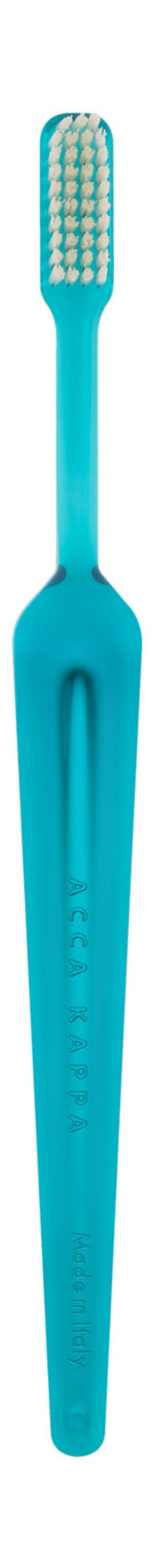 Acca Kappa Lympio Medium Nylon Toothbrush Turquoise