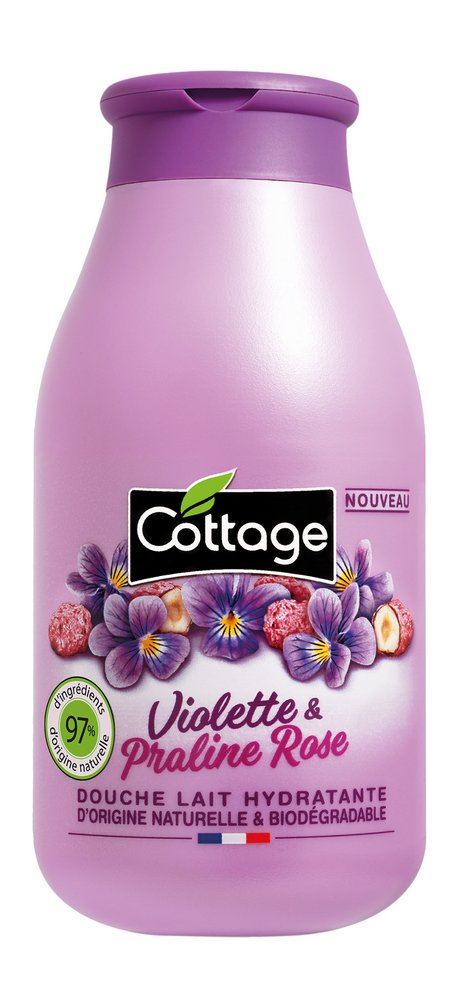 Cottage Moisturizing Shower Milk Violet&Pink Praline