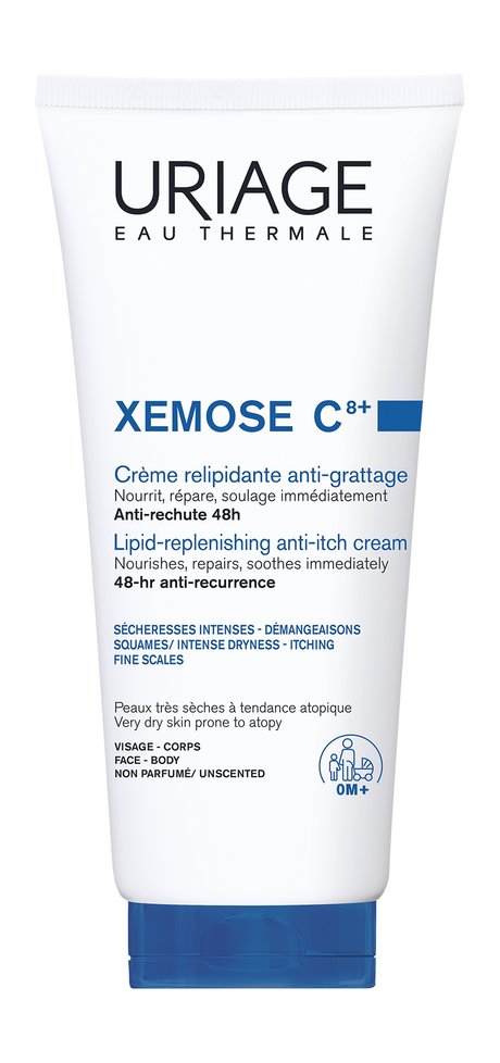 Uriage Xemose C8+ Lipid-Replenishing Anti-Itch Cream — цена и наличие Uriage Xemose C8+ Lipid-Replenishing Anti-Itch Cream