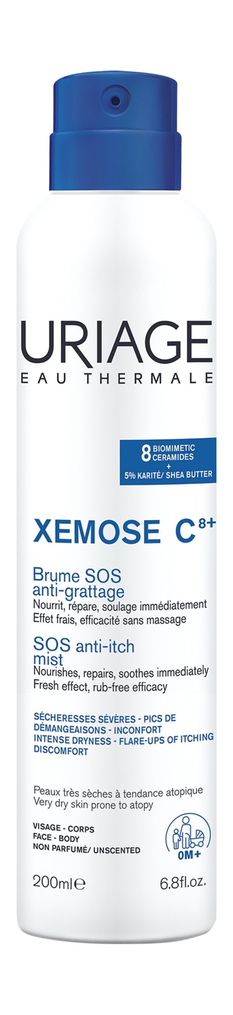 Uriage Xemose C8+ SOS Anti-Itch Mist