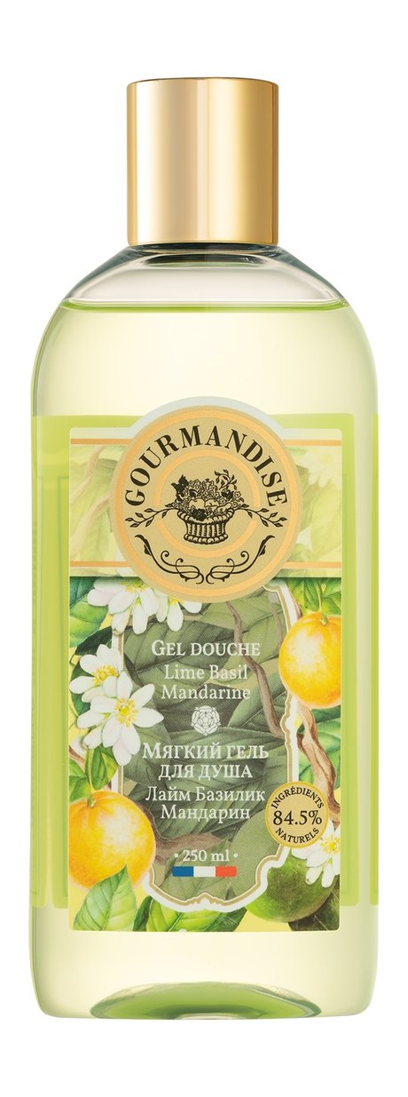 Gourmandise Gel Douche Lime Basil Mandarine
