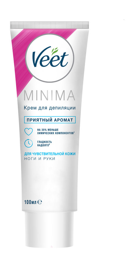 Veet Minima Крем для депиляции Гладкость надолго