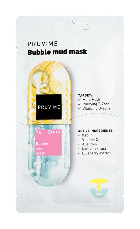 Pruv:Me Bubble Mud Mask