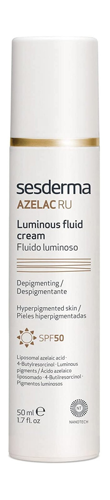 Sesderma Azelac Ru Luminous Fluid Cream SPF 50