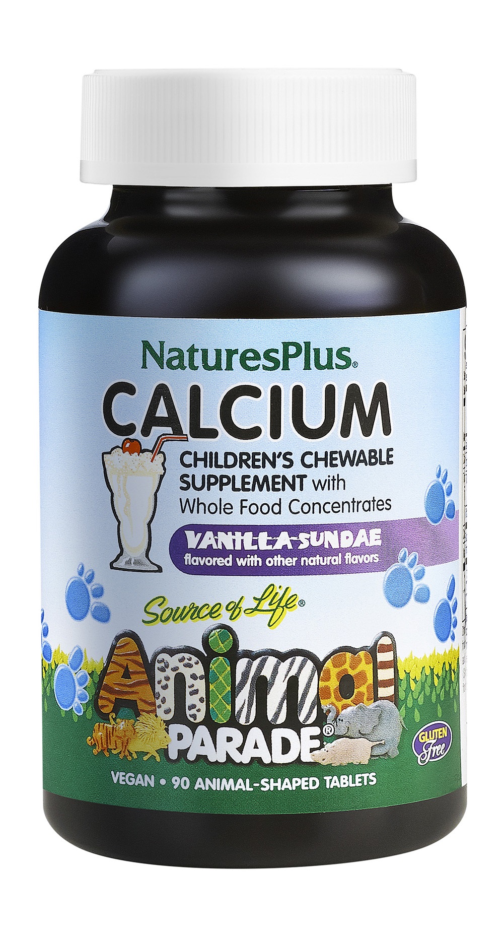 Animal Parade Calcium Children's Chewables Vanilla Sundae – купить по цене 2499 рублей | Кальций в форме животных со вкусом пломбира Animal Parade Calcium Children's Chewables Vanilla Sundae | Отзывы Animal Parade Calcium Children's Chewables Vanilla Sundae – купить по цене 2499 рублей | Кальций в форме животных со вкусом пломбира Animal Parade Calcium Children's Chewables Vanilla Sundae | Отзывы